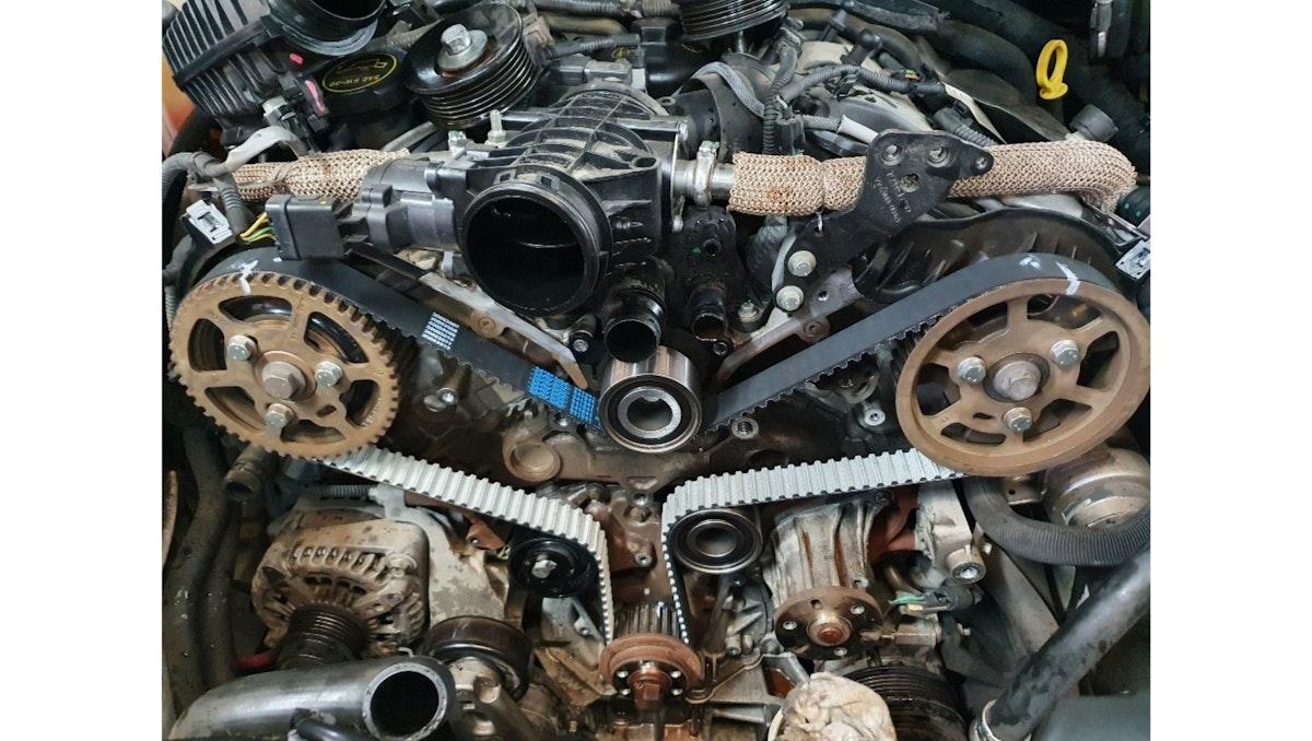 Timing Belt Replacement on a Ford Territory crossover SUV